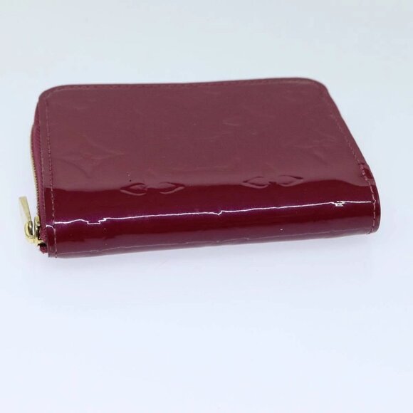 LOUIS VUITTON Monogram Vernis Zippy Coin Purse Wallet Purple - Picture 6 of 15
